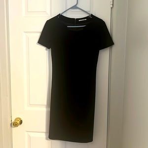 Tahari classic mini black dress